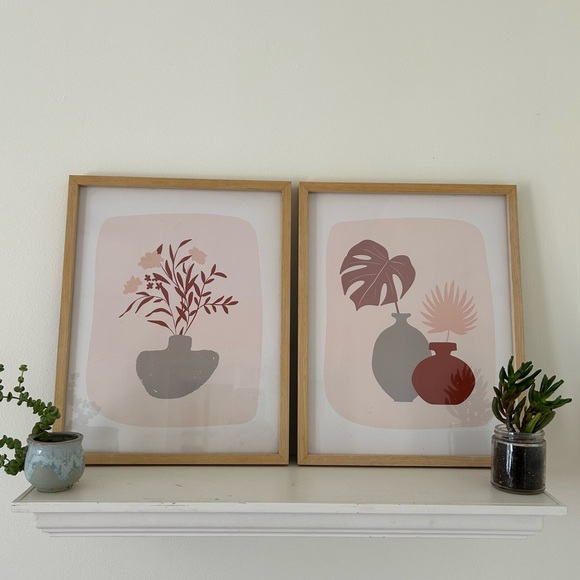 Framed Flower Plant Art Prints - Picture 1 of 5